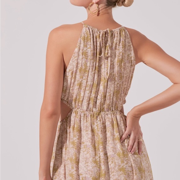 ASTR The Label Mid Cutout Sleeveless Maxi Dress, Size L - Picture 2 of 7